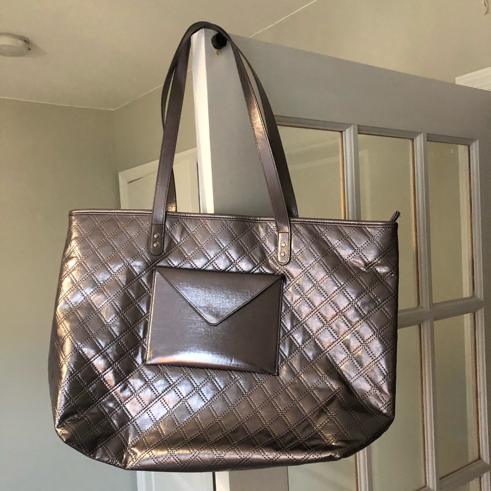 Metallic Tote
